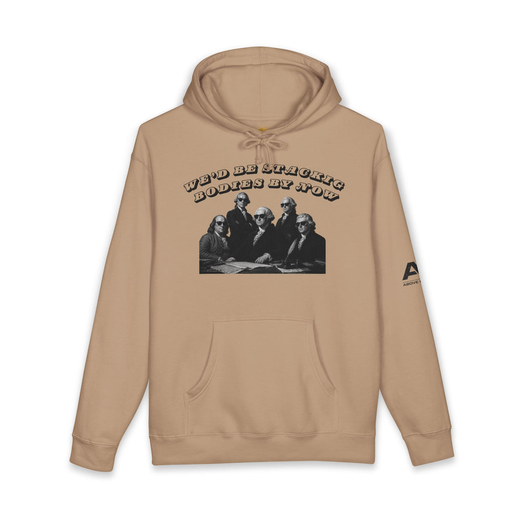 Hoodie "Stacking Bodies" Vintage Band Photo Pullover