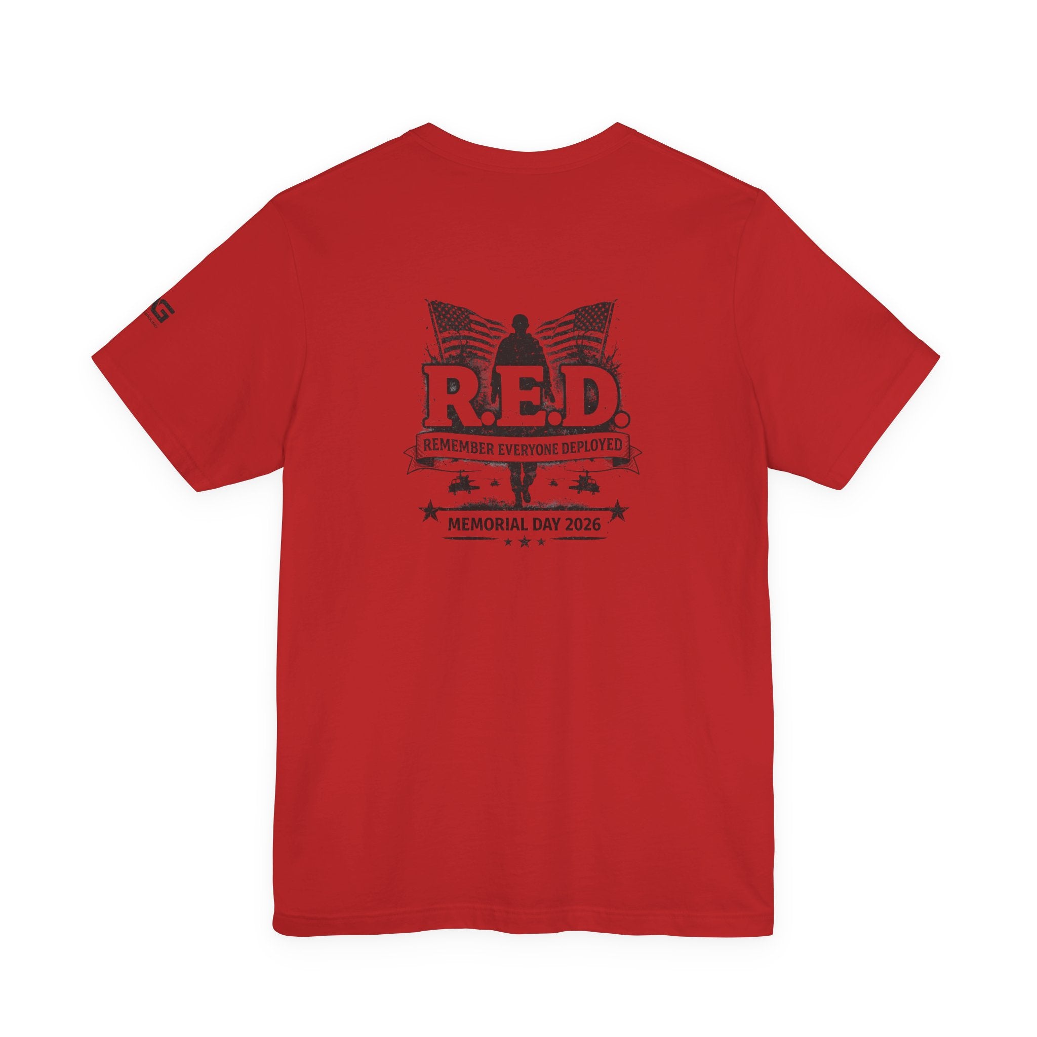 R.E.D. Memorial Day T-Shirt – Remember Everyone Deployed Military Tribute Tee