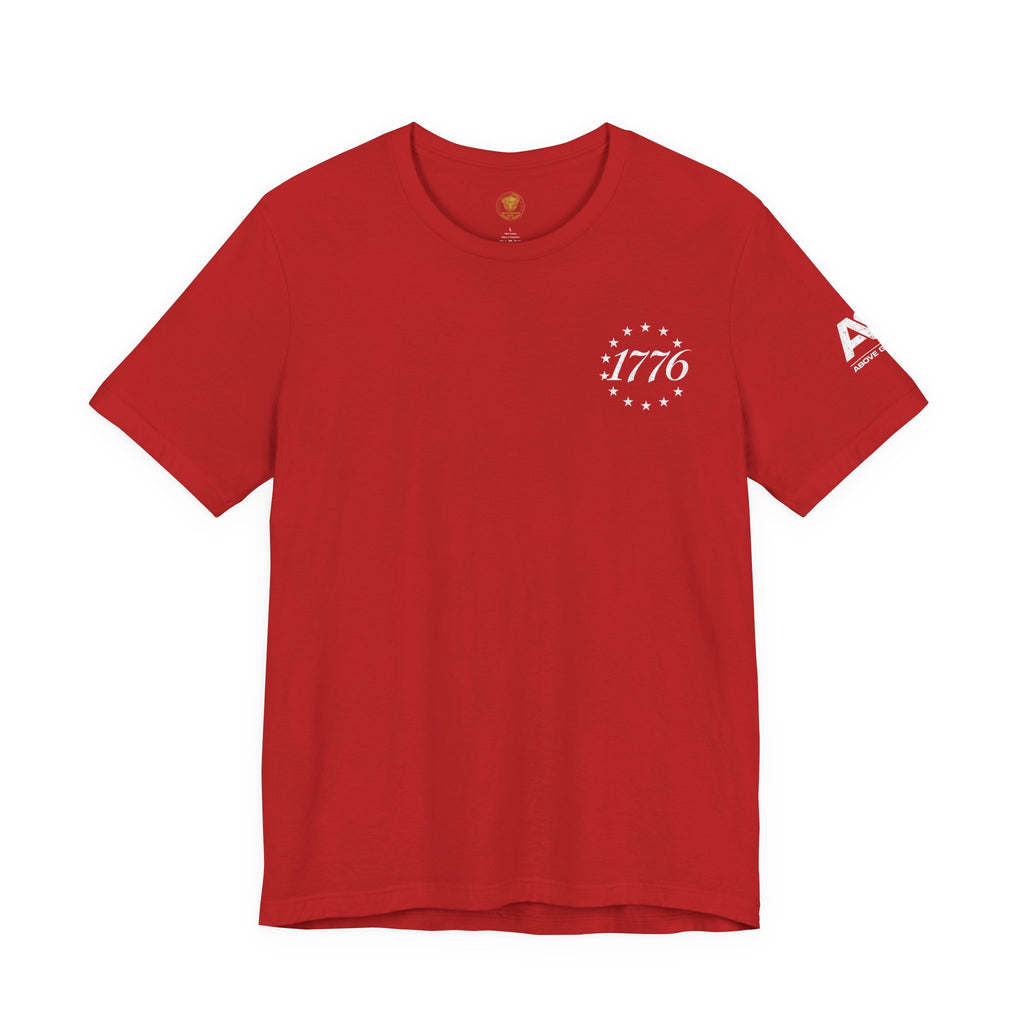 Liberty 1776 Tee - "Family Faith Freedom Firearms" Patriotic T-Shirt
