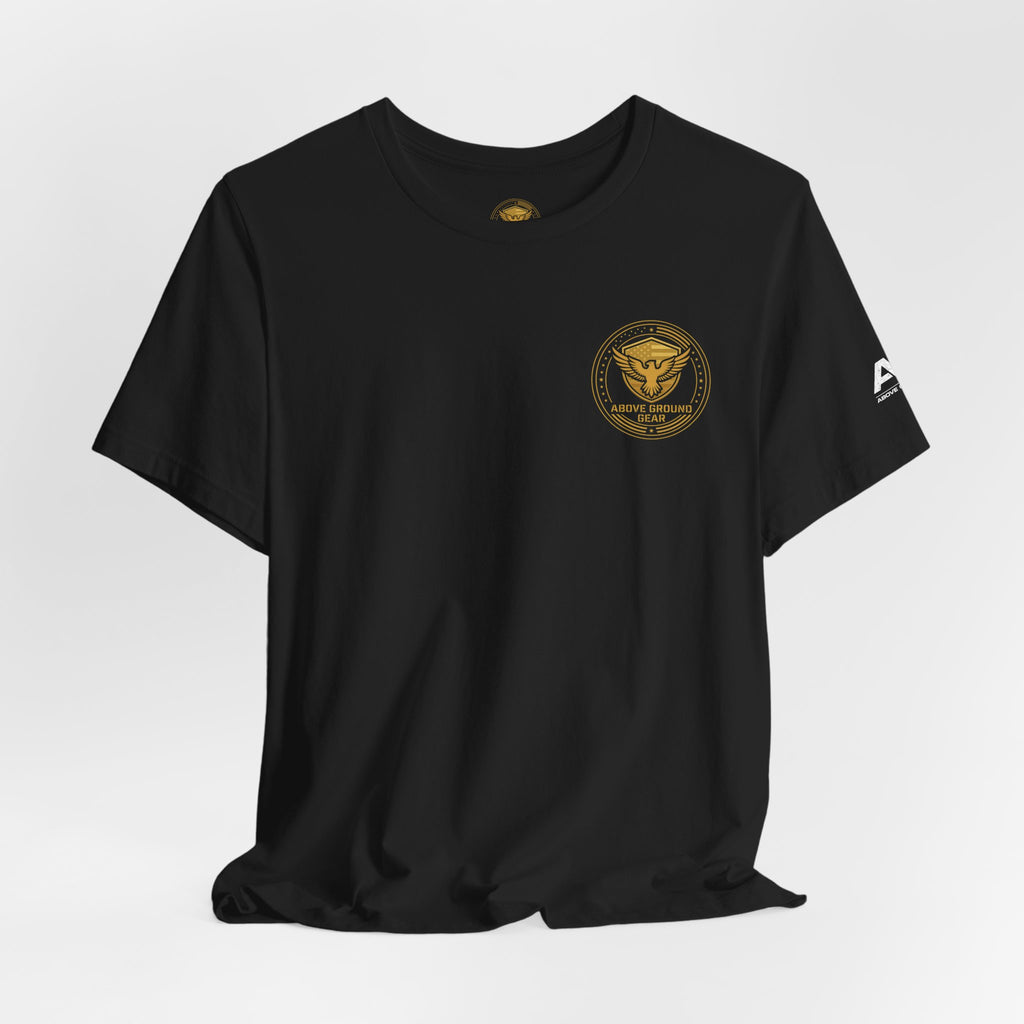 2nd Protects 1st Skeleton Rifle Graphic Tee