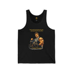 Muscle JFK Tank Top – 'Ask not...' Vintage Political Humor Fitness Tee