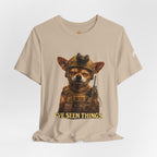 I've Seen Things K9 T-Shirt — Military K9 Chihuahua Humor Tee