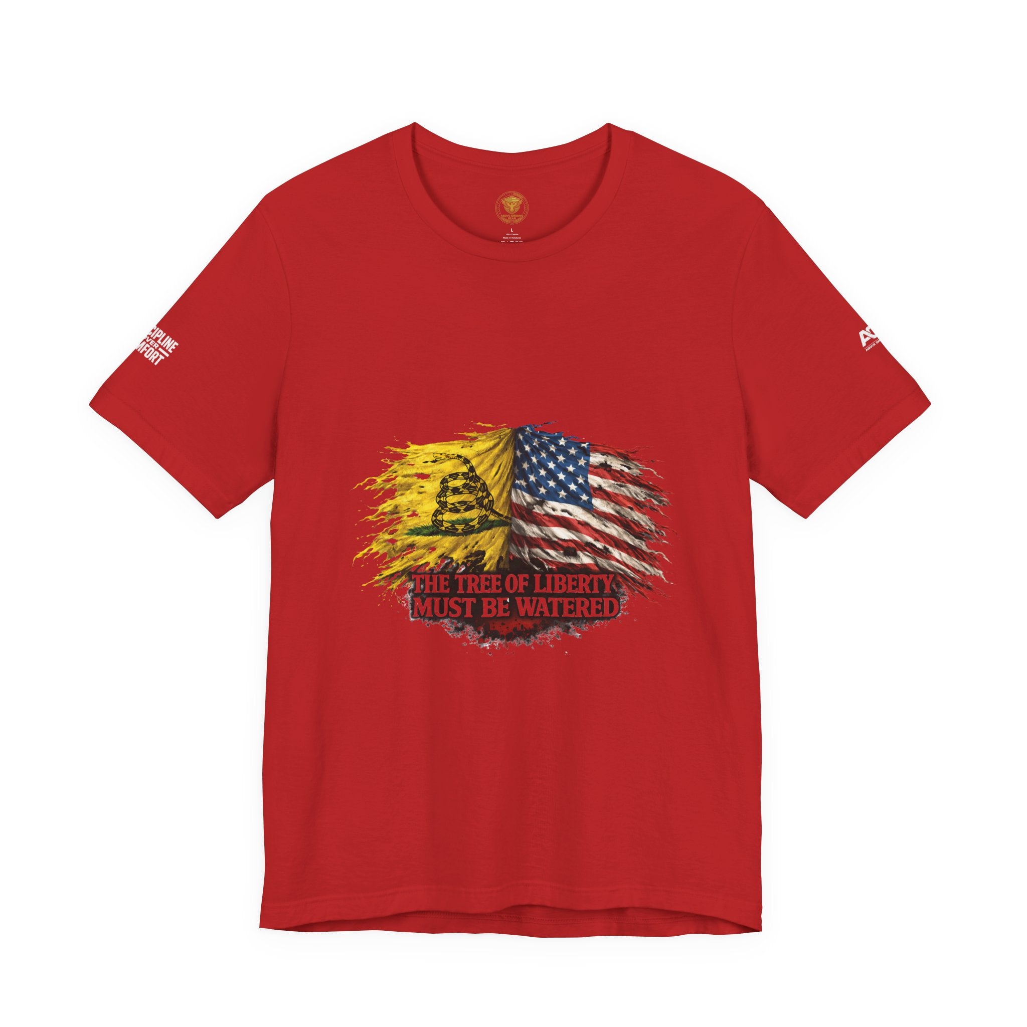 T-Shirt - American Flag and Gadsden 'Tree Of Liberty"