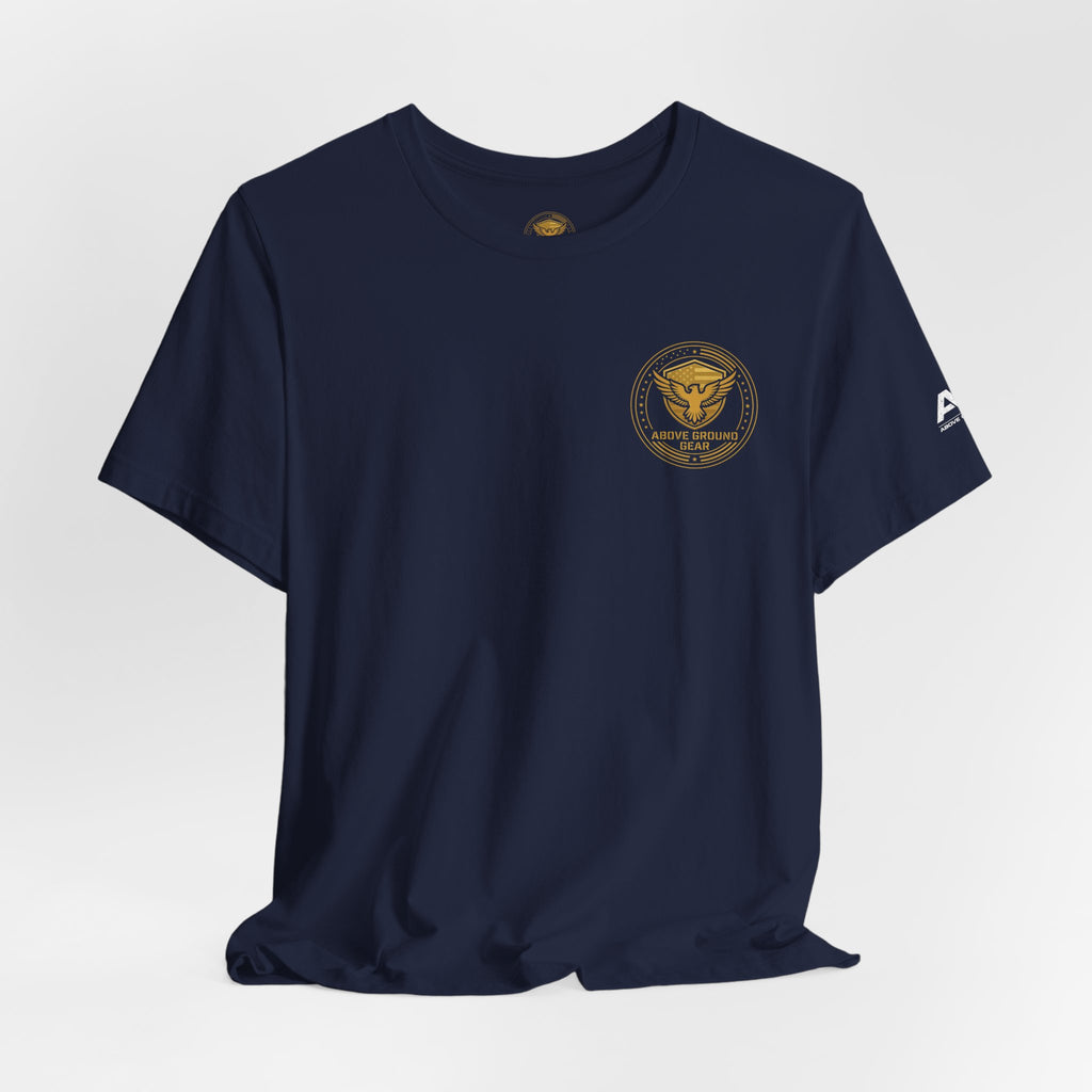 “Embrace the Suck” Graphic Tee — Motivational Military-Inspired Short Sleeve Shirt