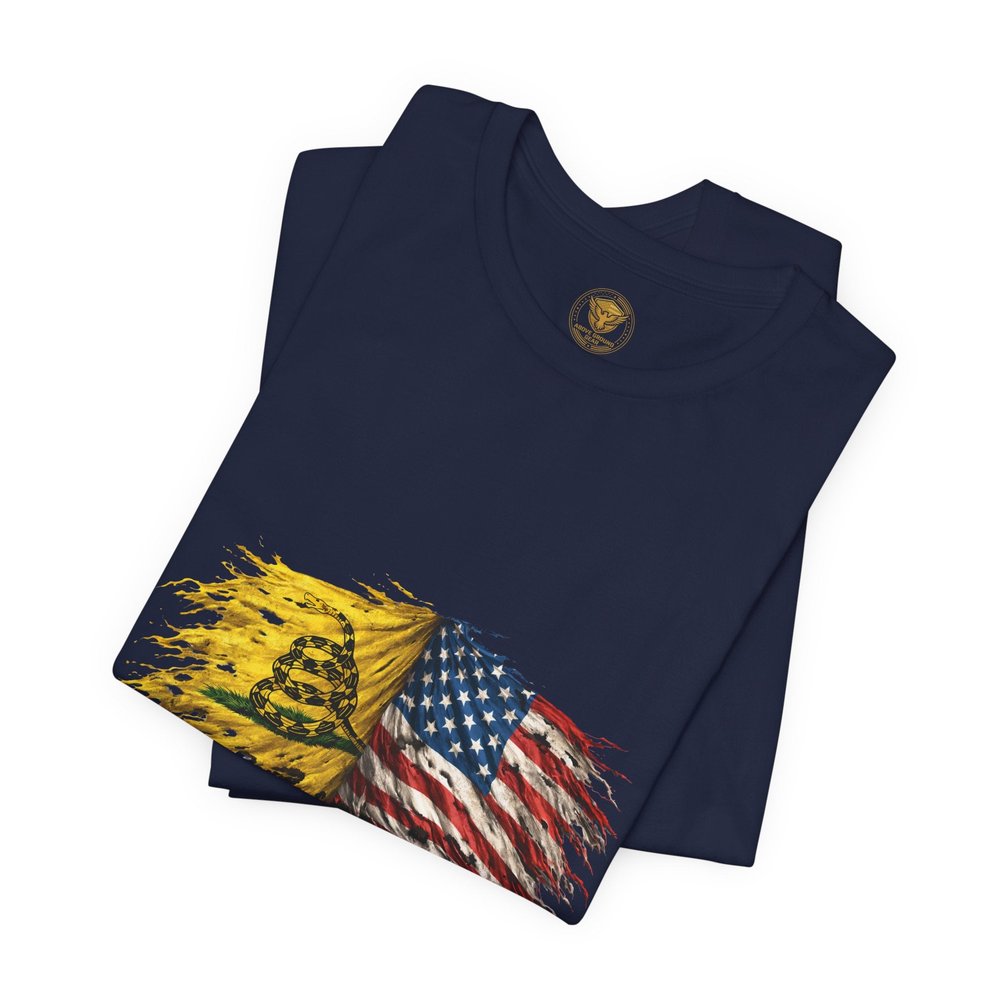 T-Shirt - American Flag and Gadsden 'Tree Of Liberty"