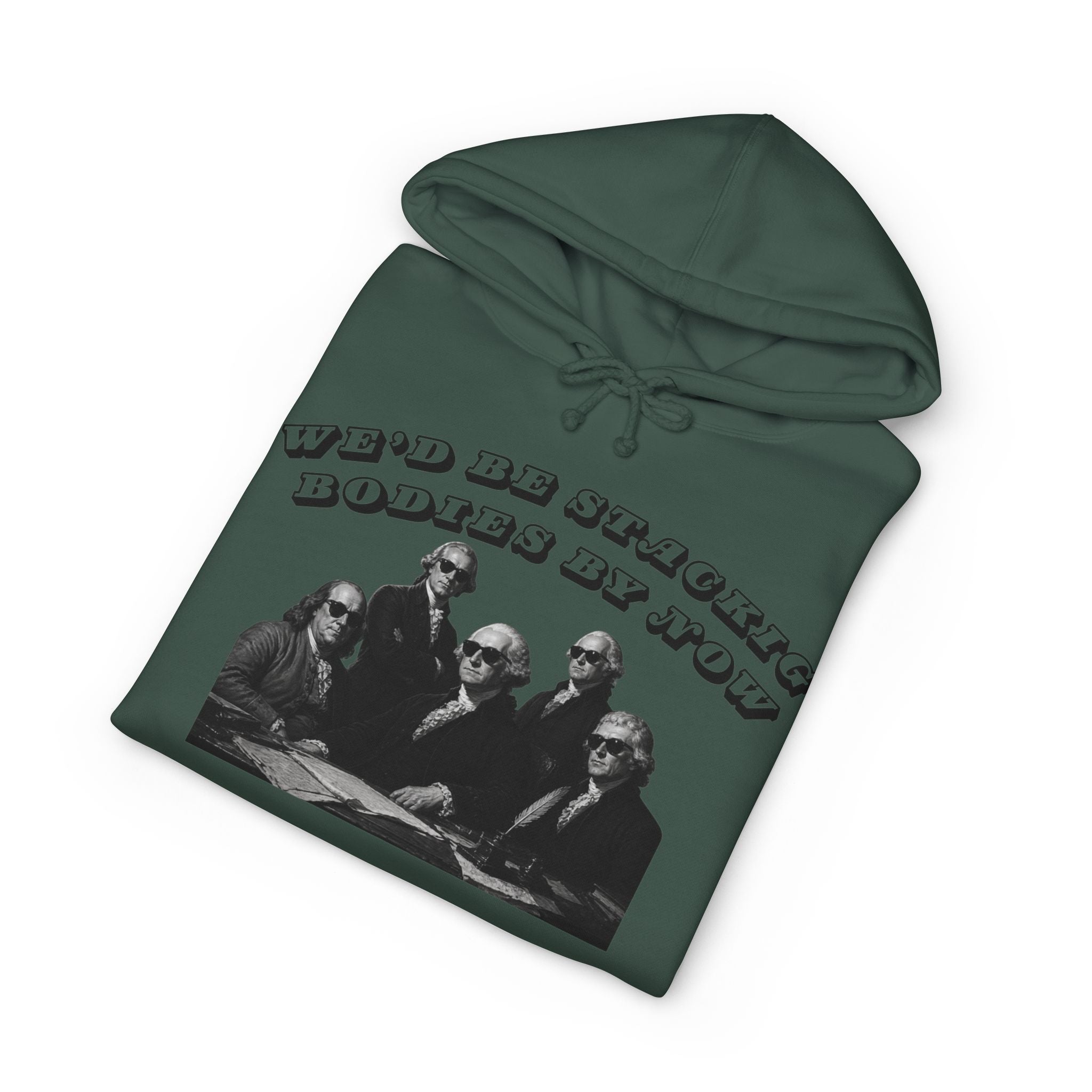 Hoodie "Stacking Bodies" Vintage Band Photo Pullover