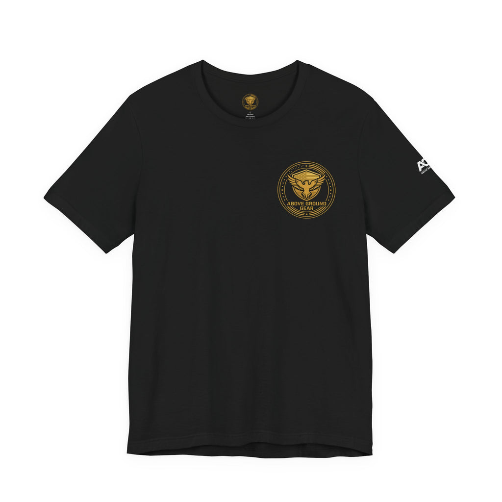 Do What's Hard Most Won't T‑Shirt — Distressed American Flag Graphic Tee