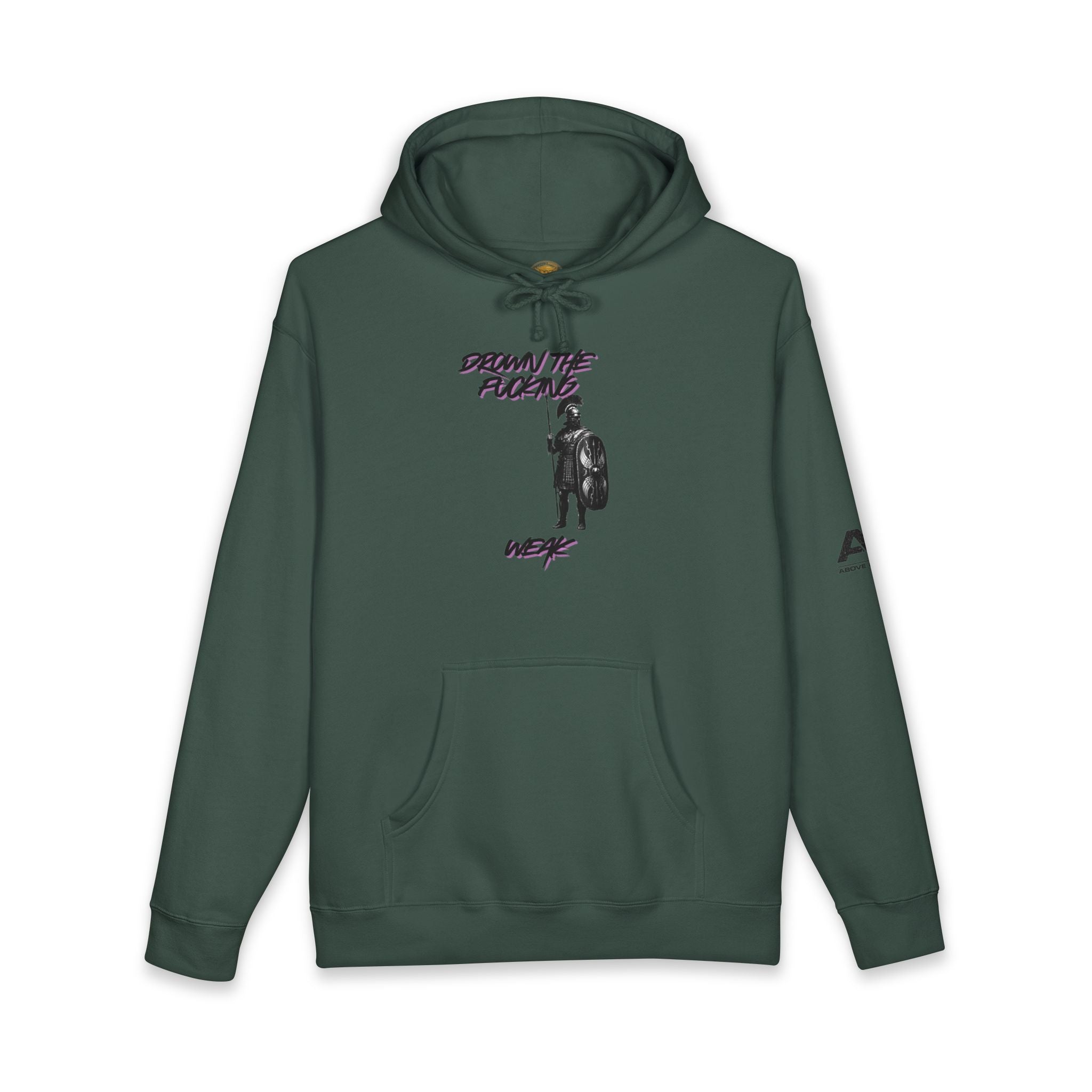 Hoodie - “Drown the Weak” Graphic Pullover