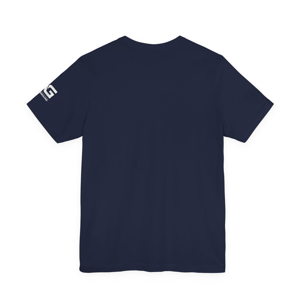 Undiagnosed T‑Shirt — Patriotic American Flag Script Tee