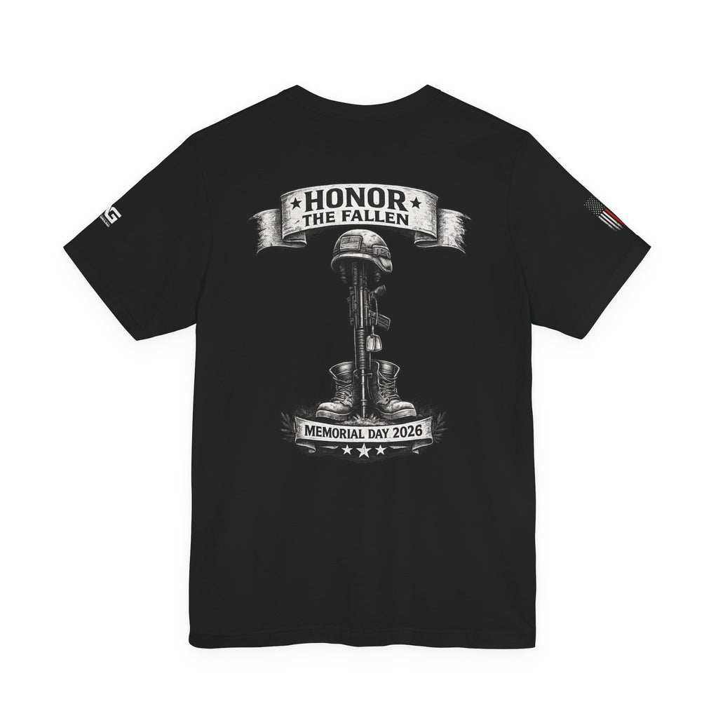 Memorial Day 'Honor the Fallen' T-Shirt - Military Tribute Tee