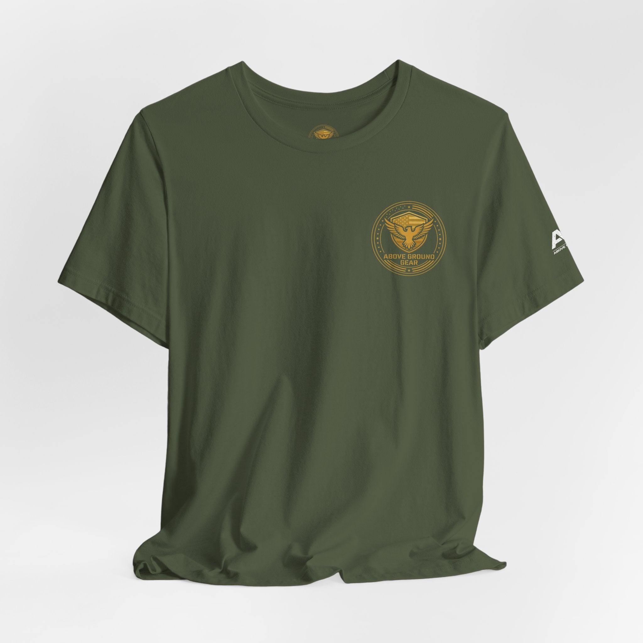 “Embrace the Suck” Graphic Tee — Motivational Military-Inspired Short Sleeve Shirt