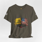 T-Shirt - American Flag and Gadsden 'Tree Of Liberty"