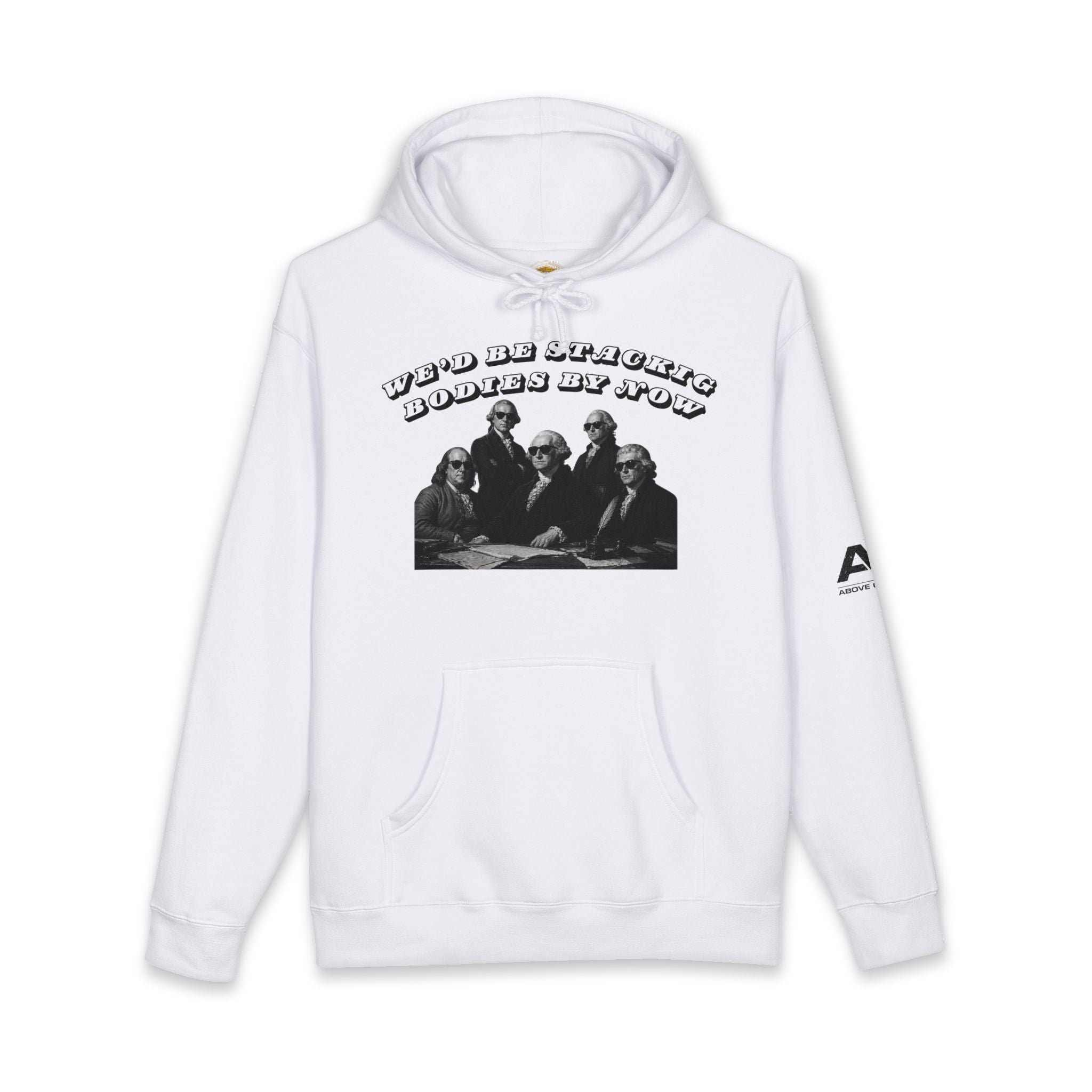 Hoodie "Stacking Bodies" Vintage Band Photo Pullover