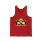 Gym Tank — "Resting Gym Face" Weightlifting Tank Top