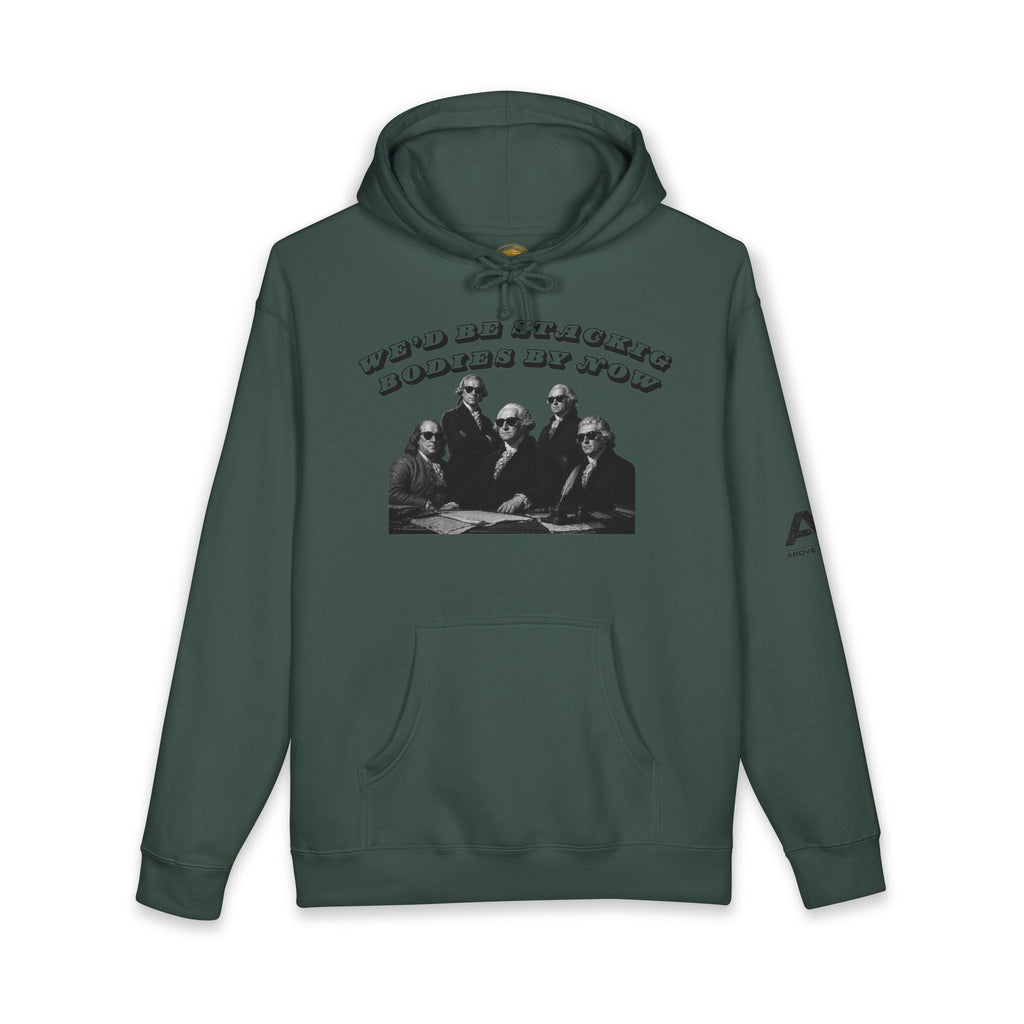 Hoodie "Stacking Bodies" Vintage Band Photo Pullover