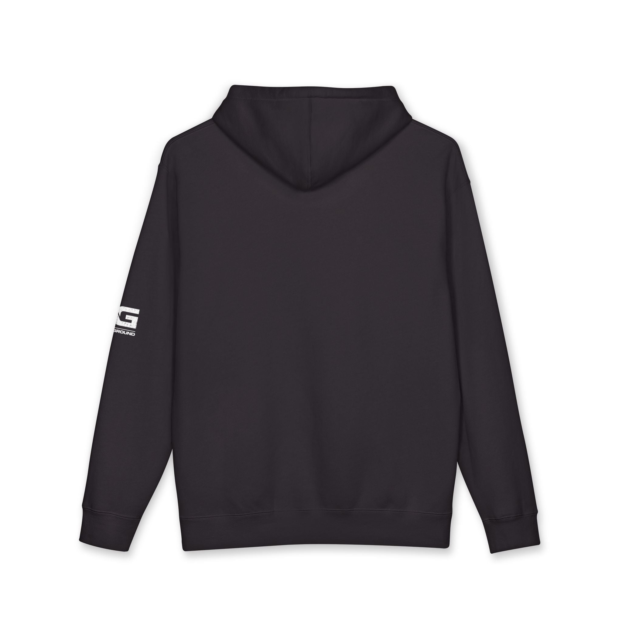 Built Not By Hate Camo Hoodie — Skull & Barbell Fitness Pullover