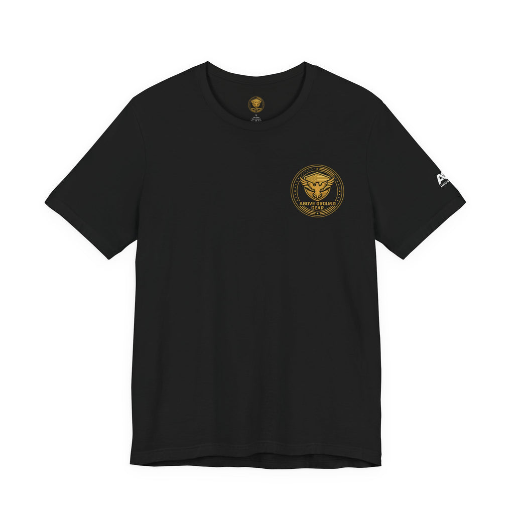 “Embrace the Suck” Graphic Tee — Motivational Military-Inspired Short Sleeve Shirt