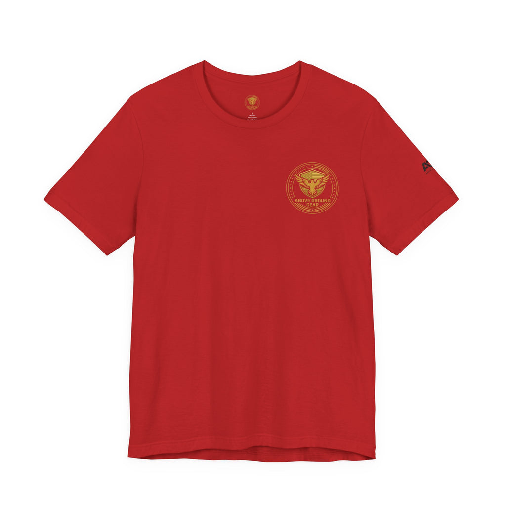 Memorial Day Tee — "Some Gave It All" Distressed American Flag T-Shirt