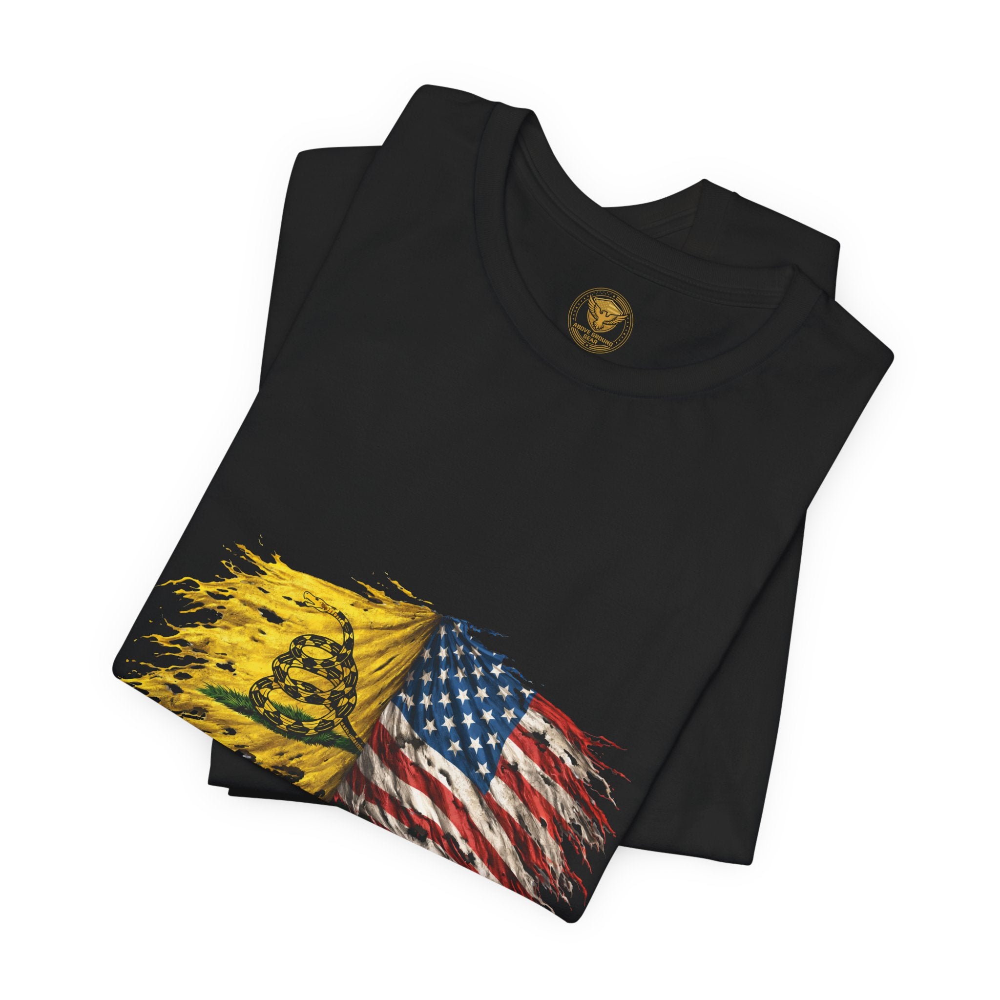 T-Shirt - American Flag and Gadsden 'Tree Of Liberty"