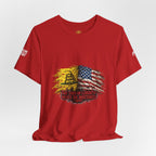 T-Shirt - American Flag and Gadsden 'Tree Of Liberty"