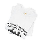 Graphic Tee — “Who Be Stacking Bodies?” Vintage Band Photo