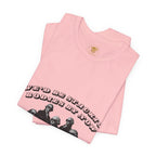 Graphic Tee — “Who Be Stacking Bodies?” Vintage Band Photo